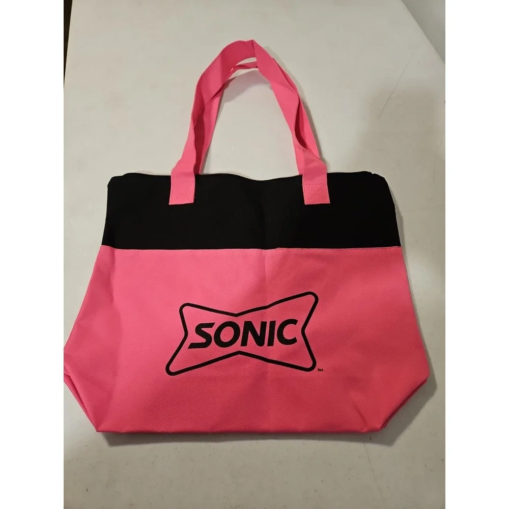 canvas tote bag Sonic Drive In Bag 14